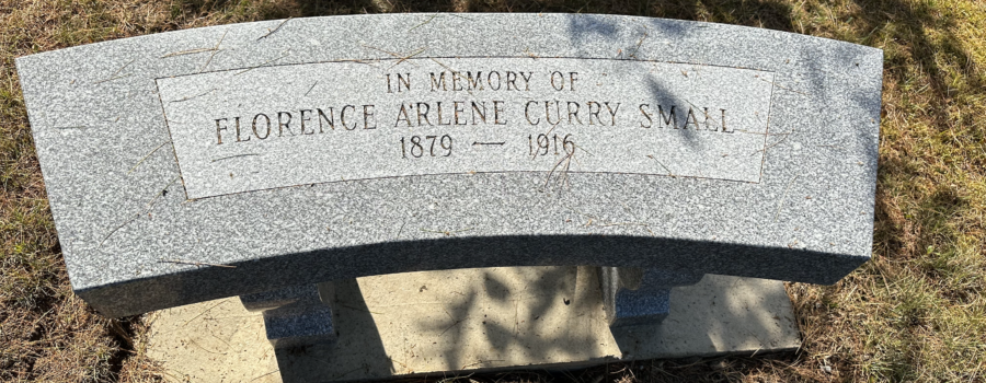 The Unmarked Grave of Florence Small – An Exciting Update from the true crime book, “Perfection To A Fault.”